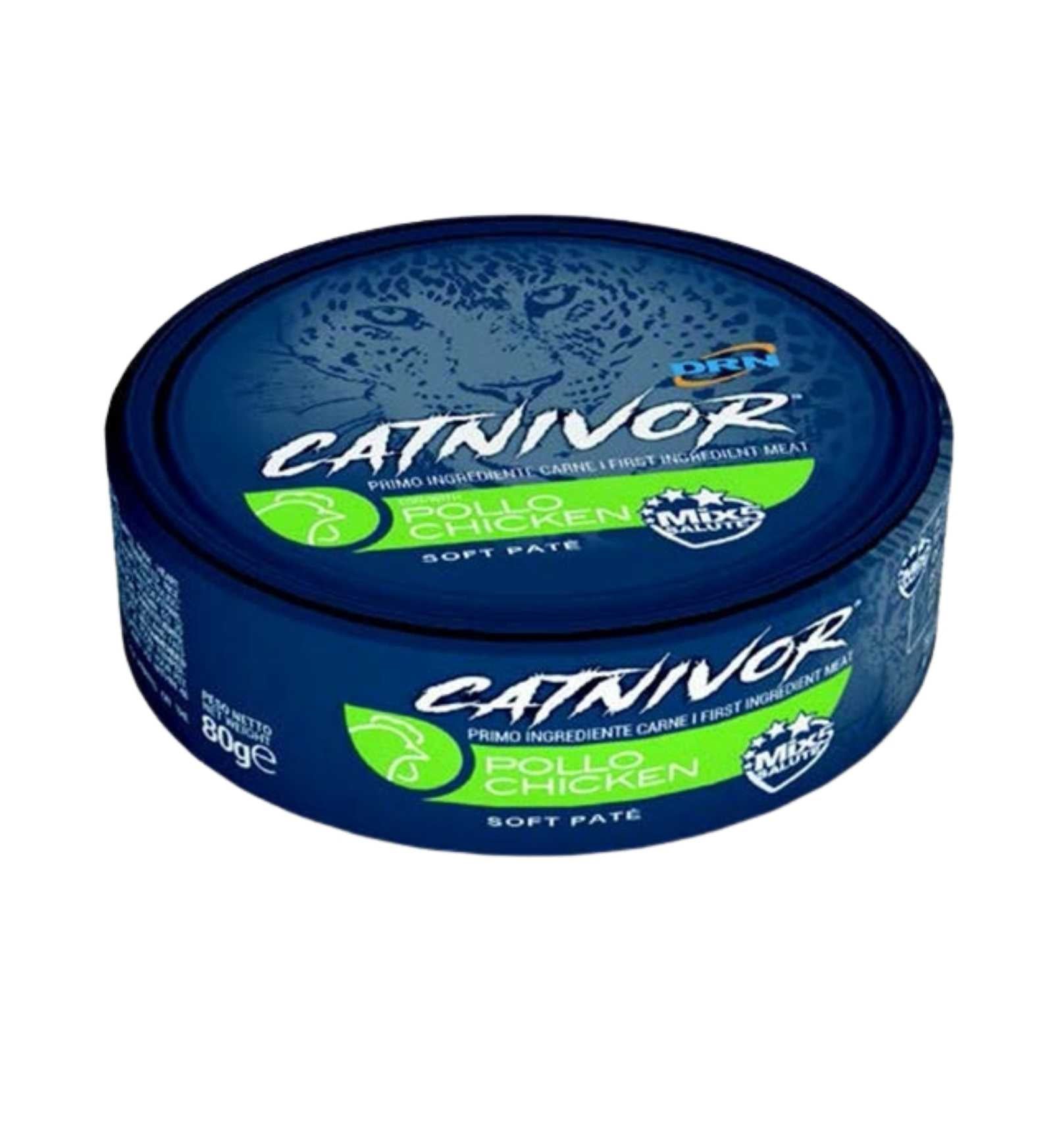 DRN GATTO CATNIVOR MORBIDO PATE' CON POLLO DA 80 GR
