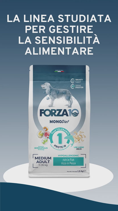 FORZA10 CANE DIET ADULT MINI LOW GRAIN CERVO E PATATE DA 1,5 KG